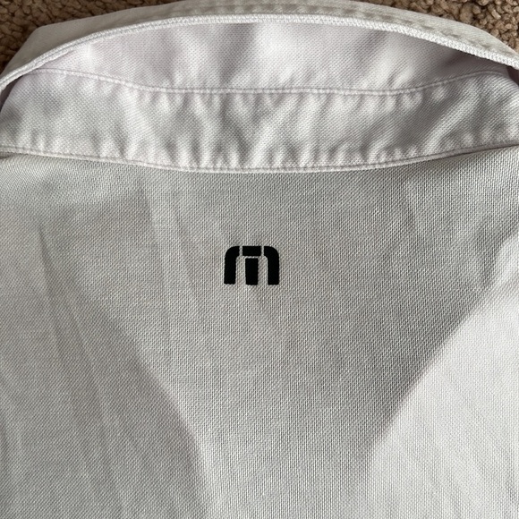 Travis Matthew See Ya Polo Grey White Block - Picture 9 of 11